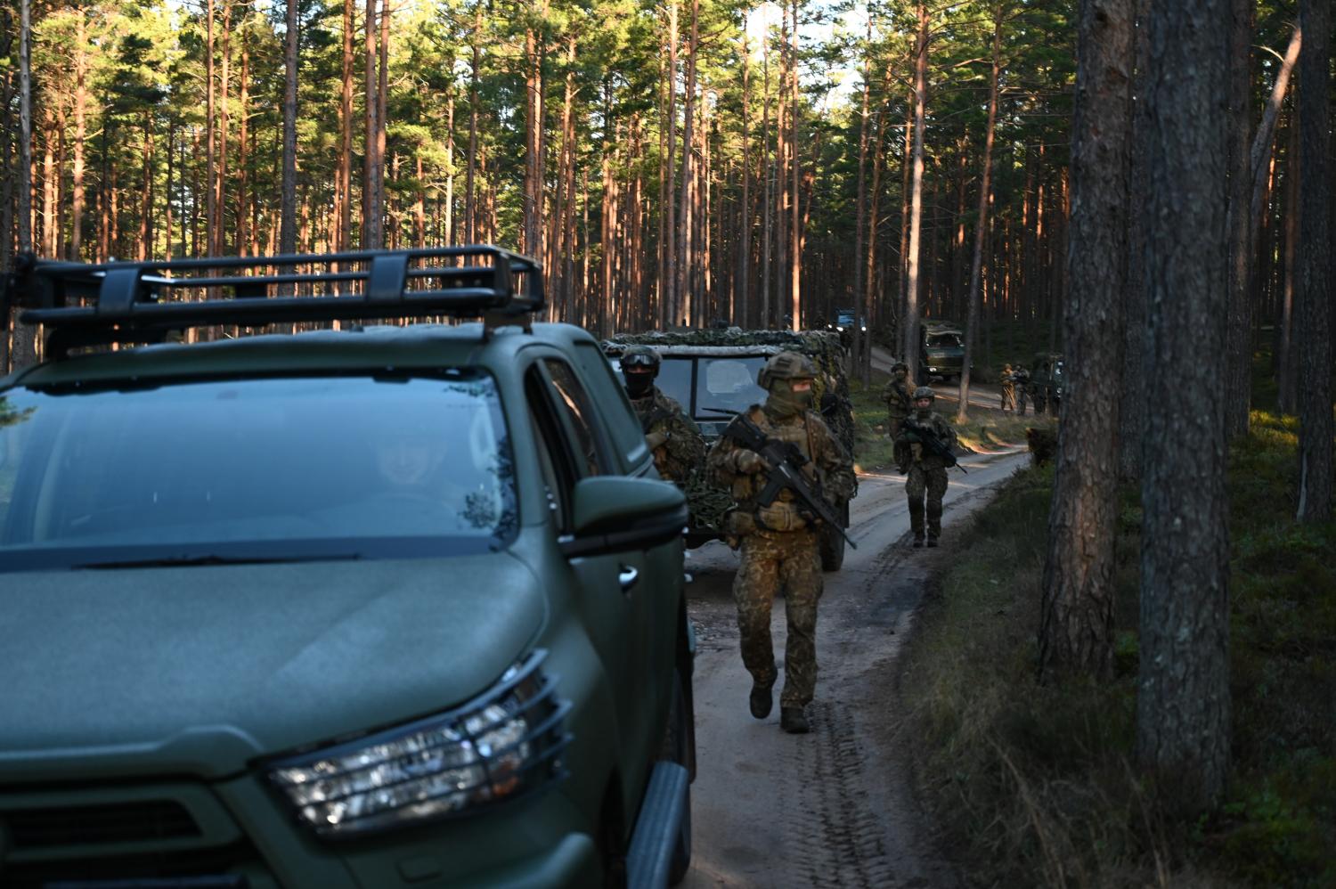 ZS 45.kaujas norošinājuma bataljona zemessargu mācības