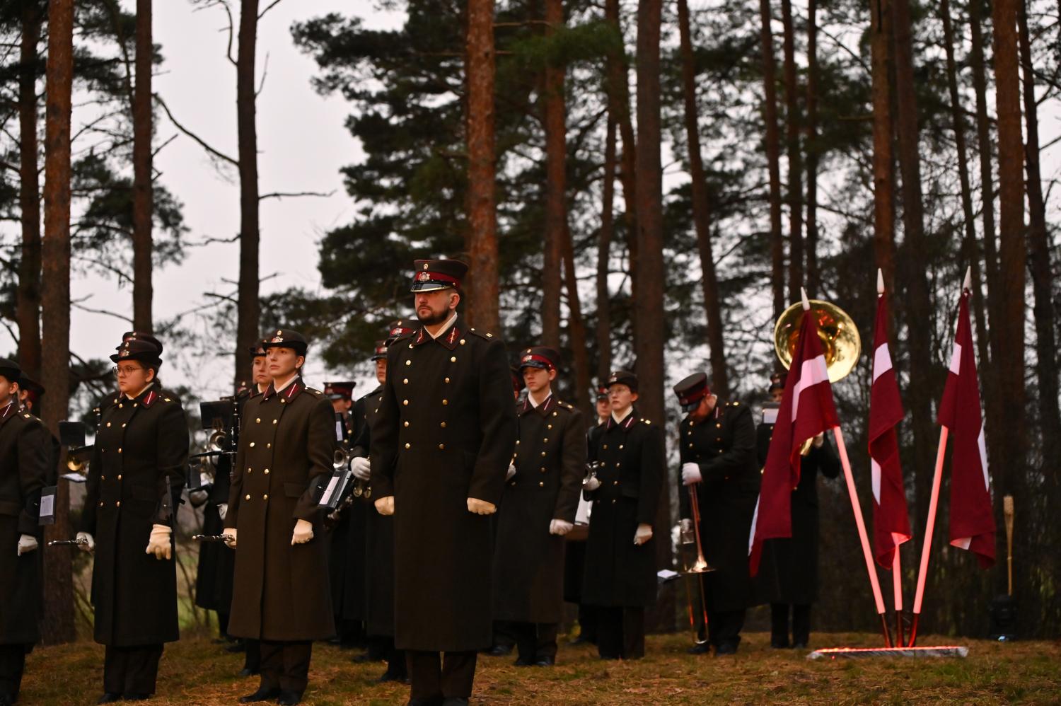 Piemiņas pasākums pie bijušā Vīķu kroga