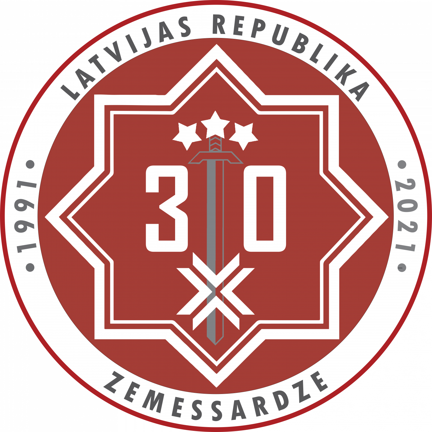Zemessardzes 30 logo